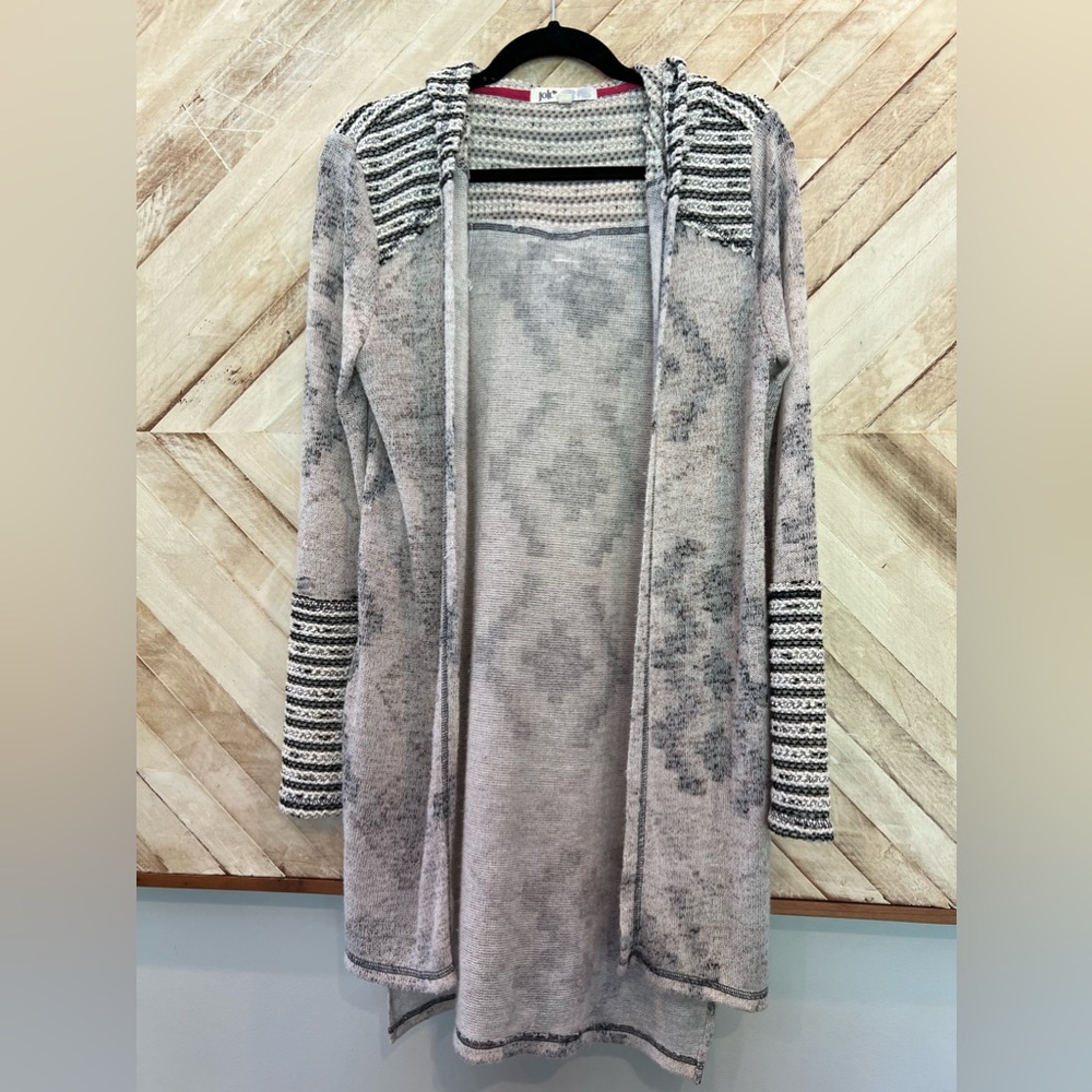 Jolt Knit Cardigan with Hood